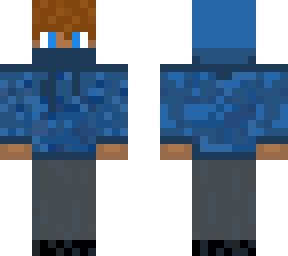 classic blue sweater boy
