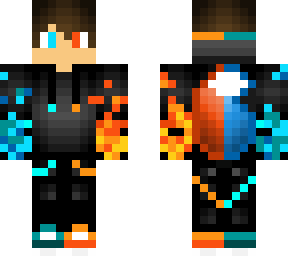 fire and ice wolf boy