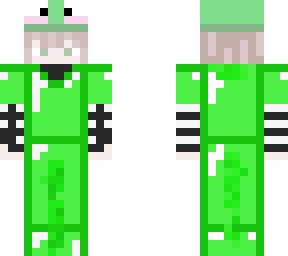 frog kid with emerald armour