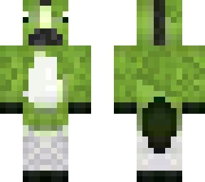 green horse