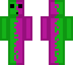 green-pink slime.