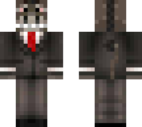 high fixed donkey in suit