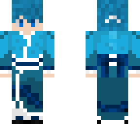 kimono blue