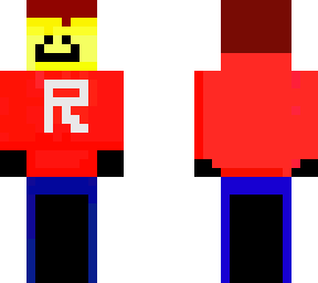 my skin in roblox but it turned into minecraft