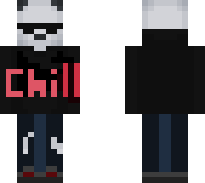 panda gamer with chill hoodie