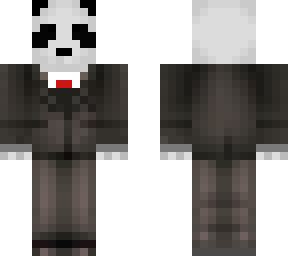 panda in suit