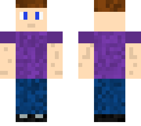 purple tee shirt