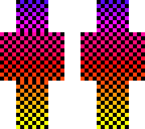rainbow dot skin