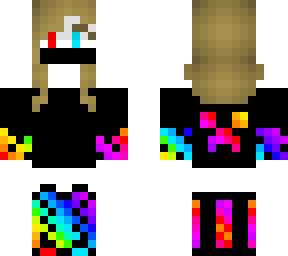 rainbow girl