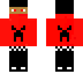 red ninja cool skin