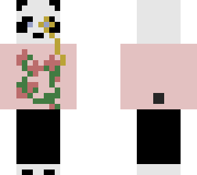 rose sweater panda