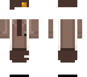 school / militari uniform female (brown)