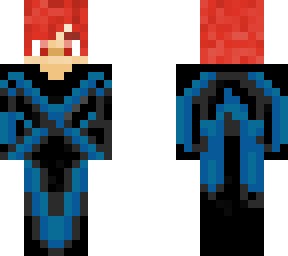 super suited hero