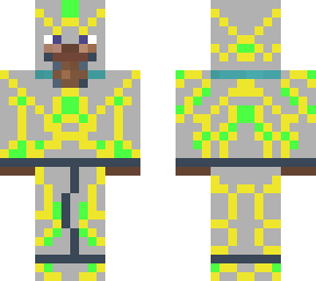 [emrald] iron and gold amour steve