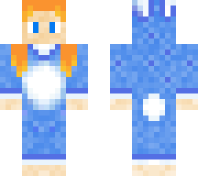 blue bunny girl