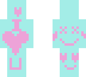can see this skin being made on youtube and a valetine special
