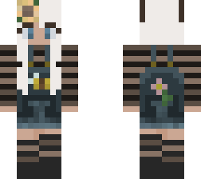 girl with white hair