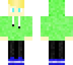 green jacket
