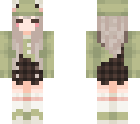 kawai frog girl