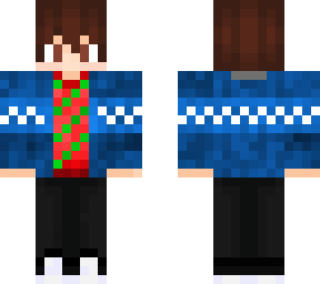 my lil bro's christmas skin