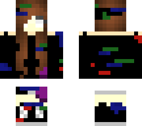 new skin girl version glitchy