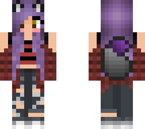 purple camping wold girl(gift for my cousin)