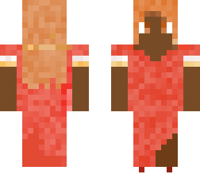 red gown