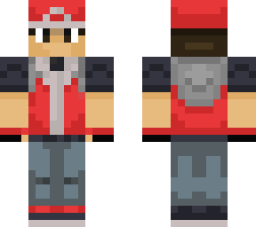 red pokmon trainer