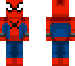 reded as spider-man (updated with mask