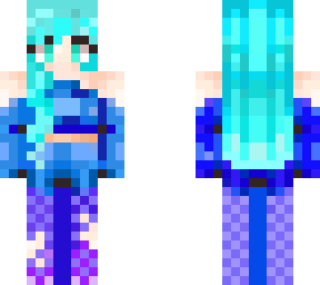 a //splash\\ of >>blue<<