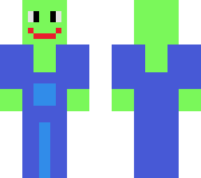 alien in overalls