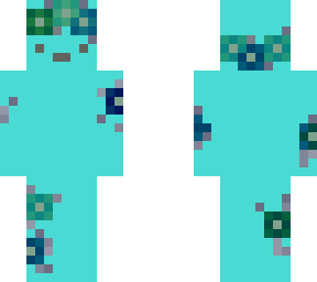 aqua blob with flowers (fix)