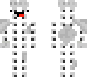 black and white king waffle
