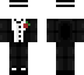 black suit