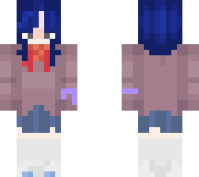 blue hair