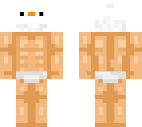 buff duck with chin