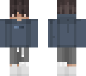 default blue hoodie boy