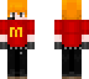 mcdonalds worker! | red hair!