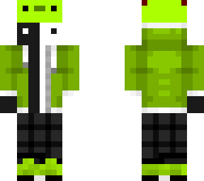 my skin with sweatshirt black plad pants and shoes