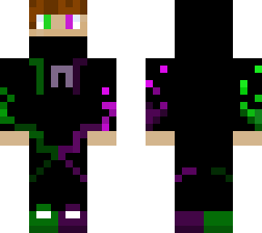 neon green and purple/pink lunarandy