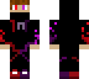 neon red and purple/pink lunarandy