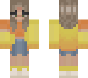 ombr yellow orange fit