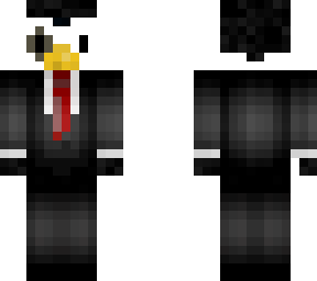 penguin in a suit