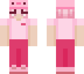 pink axolotl hat