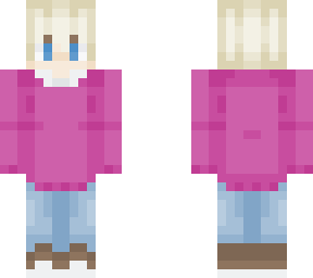 pink sweater <3