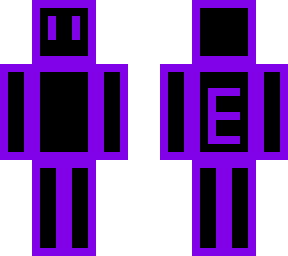purple and black fixed also has an e