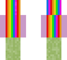 rainbow pickle legs