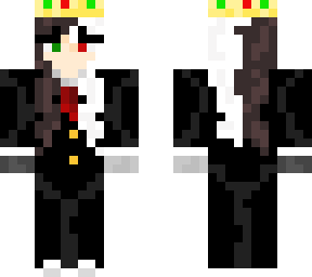 ranboo female in a suit :d