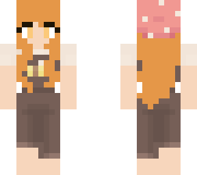 redhead bee overalls