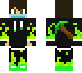 skin lil fuego verde